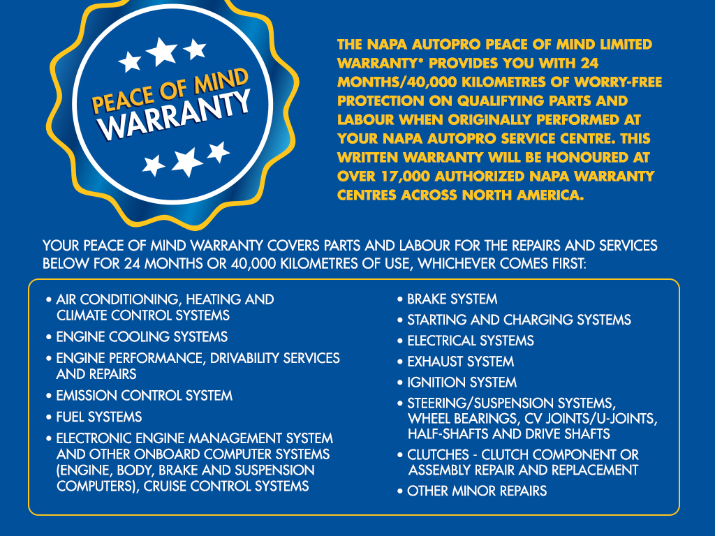 Contact Us - Parts & Warranties